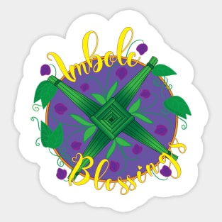 Imbolc Blessings Sticker